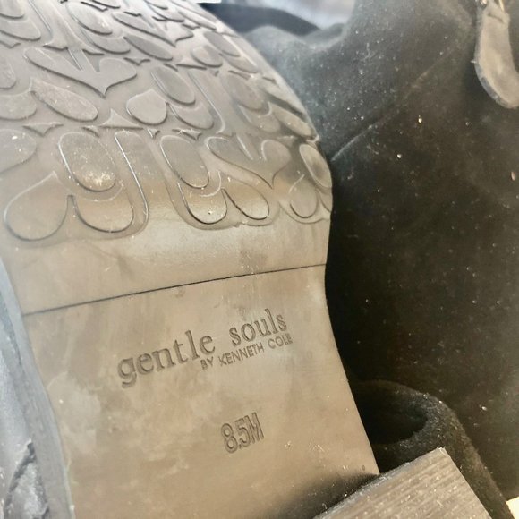Gentle Souls Over The Knee Boot Two Leathers